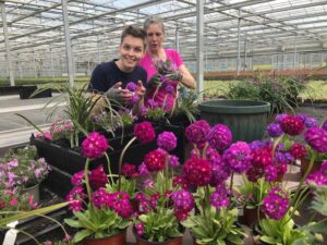 Volunteers help plant up PlantBoxes