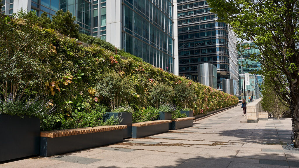Biotecture Canary Wharf estate